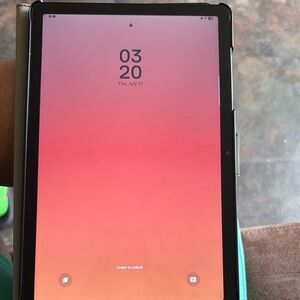 Black Tablet with Case